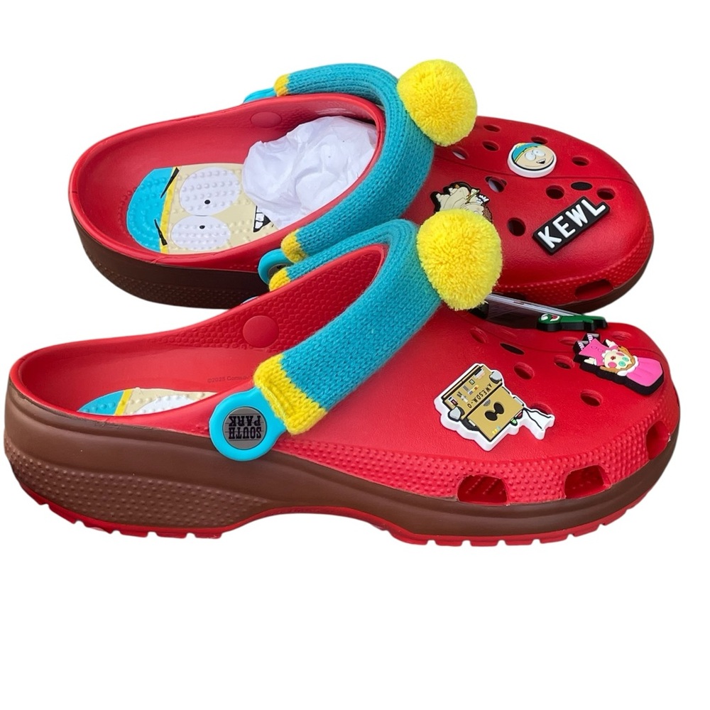 South Park Cartman Classic Clog, Unisex, M9/W11, NWT - Picture 2 of 10